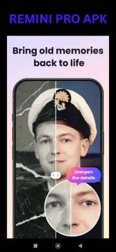 remini pro apk premium old photo back to life