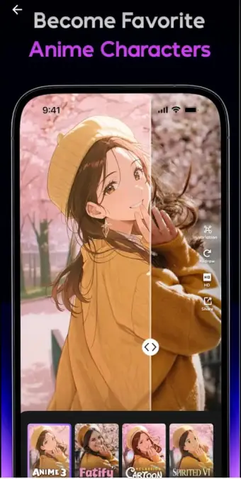 AI favourite anime character