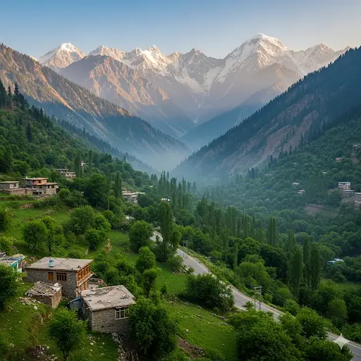 gemini 2.5 flash image (nano banana) mountains of pakistan