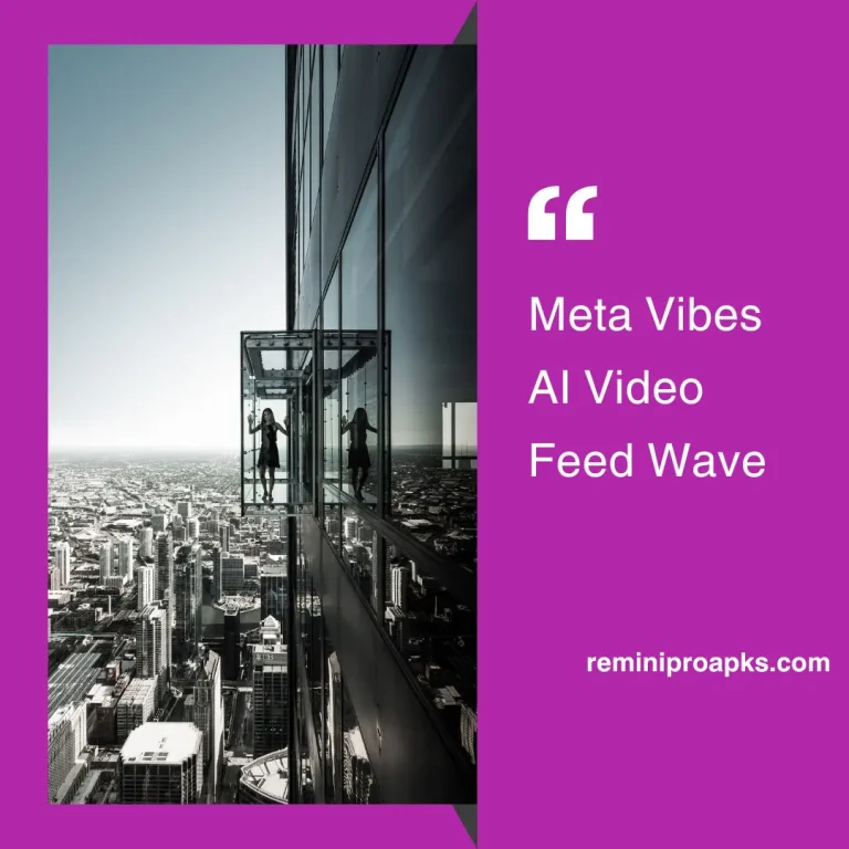 Meta Vibes AI Video Feed wave